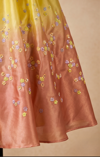 yellow-orange frock