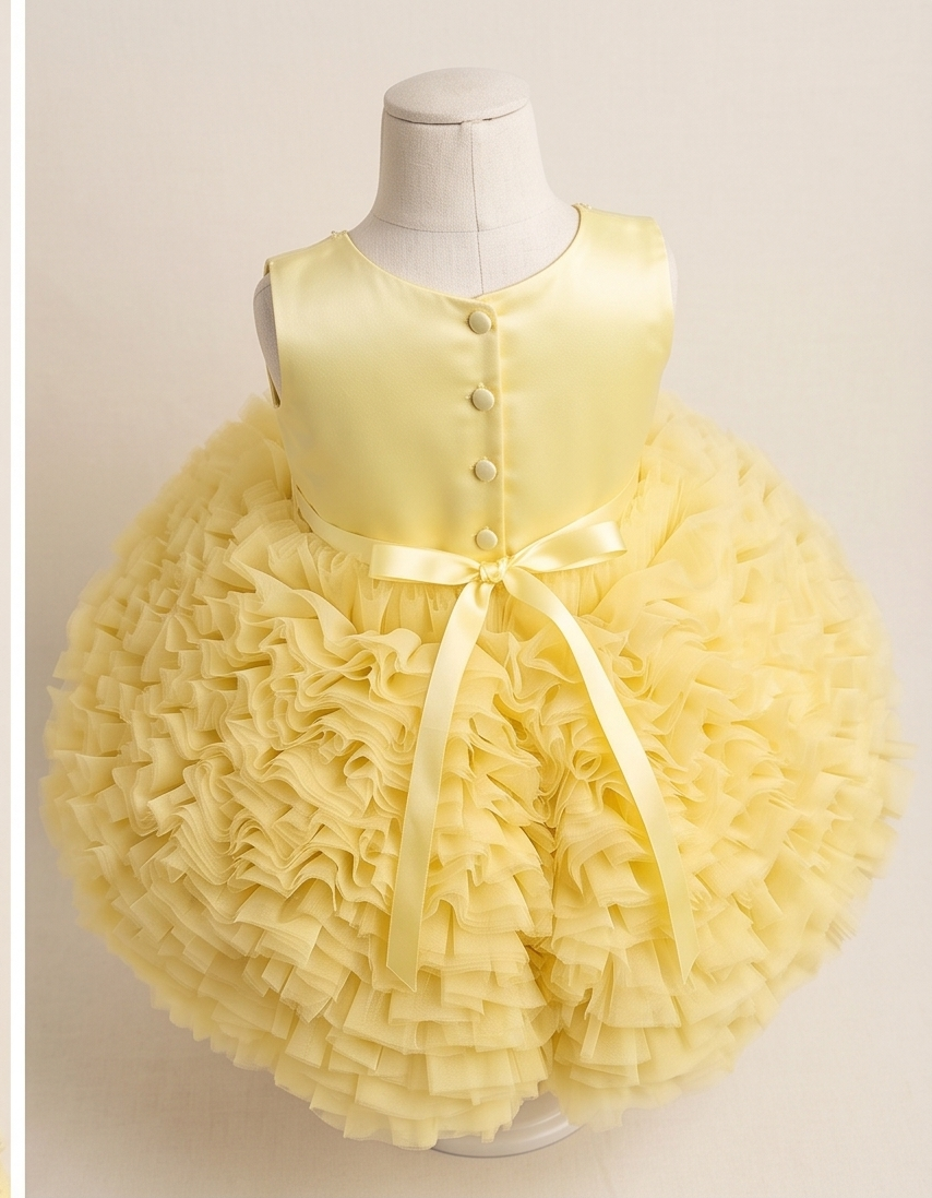 Sunshine Fairy Voluminous Tulle Frock