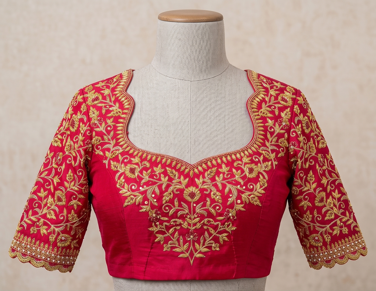 The red magic blouse