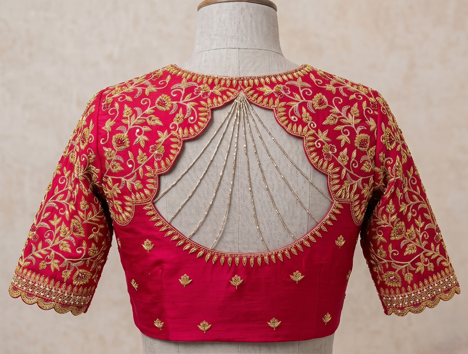 The red magic blouse